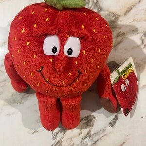 Red Strawberry Stuffed Animal Toy